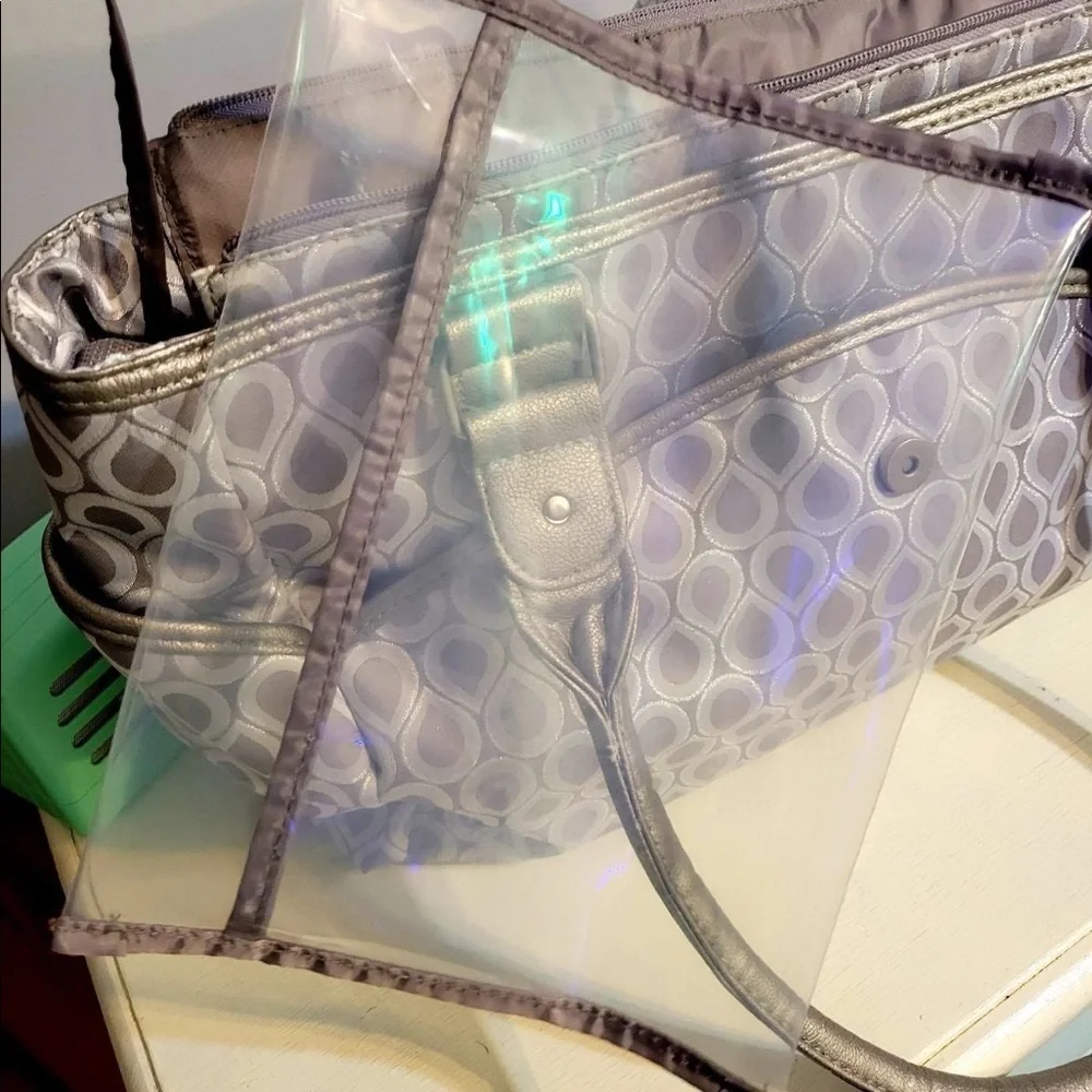 •Carters• Flap Tote Diaper Bag